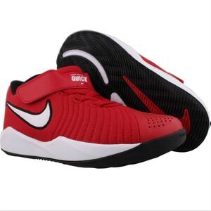 Nike Team Hustle Quick 9 University Red (PS) Kids Size 13 c 13c